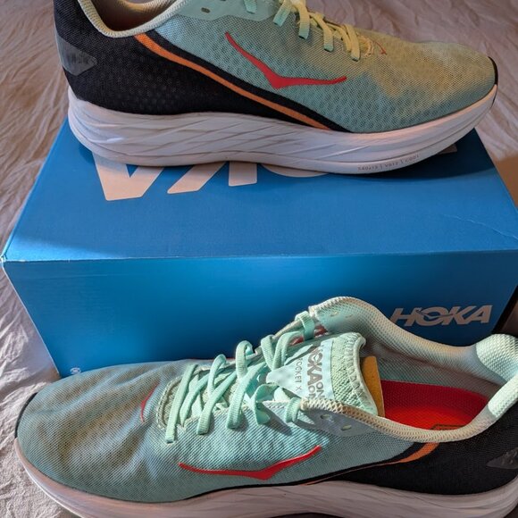 Hoka One Unisex Rocket X Running Carbon Sz Mens 12 / Womens 13 main image 6